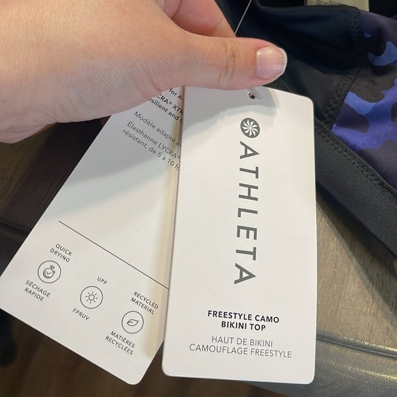 NWT Athleta camo Bikini size medium - Picture 7 of 8